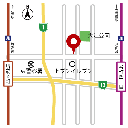 ビューローベリタスエフイーエーシー株式会社：大阪事務所MAP